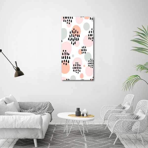 Impresión en lienzo vertical Fondo abstracto