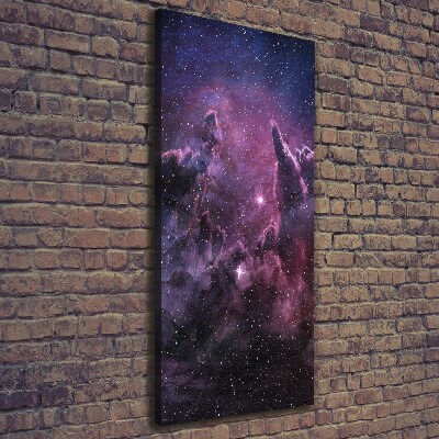 Impresión en lienzo vertical Nebulosa