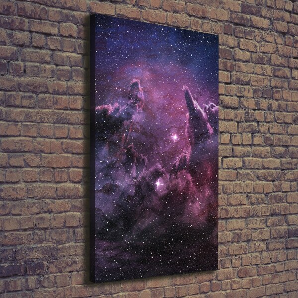 Impresión en lienzo vertical Nebulosa