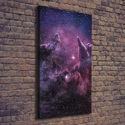 Impresión en lienzo vertical Nebulosa
