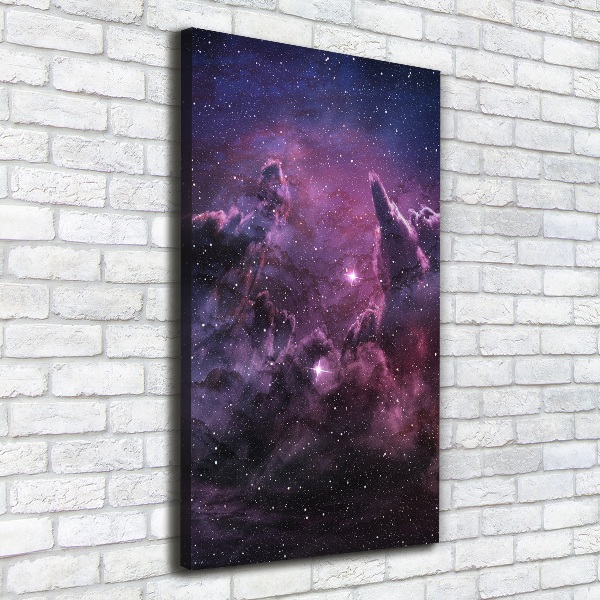 Impresión en lienzo vertical Nebulosa