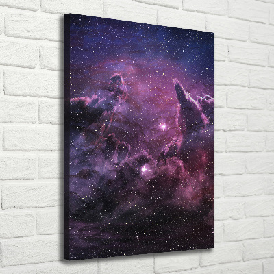 Impresión en lienzo vertical Nebulosa