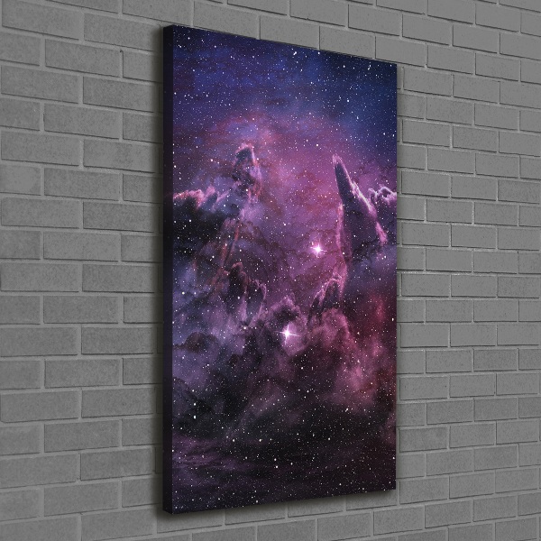 Impresión en lienzo vertical Nebulosa