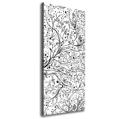 Impresión en lienzo vertical Leña menuda