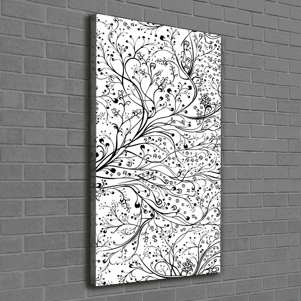 Impresión en lienzo vertical Leña menuda