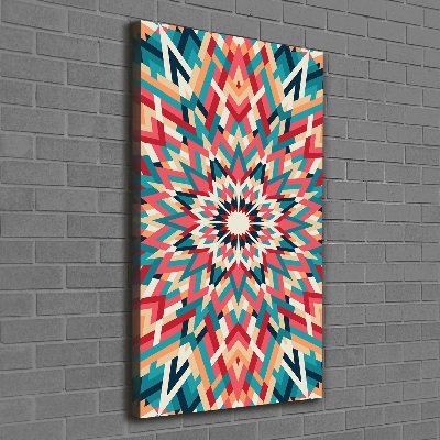 Fotografía en lienzo vertical Caleidoscopio