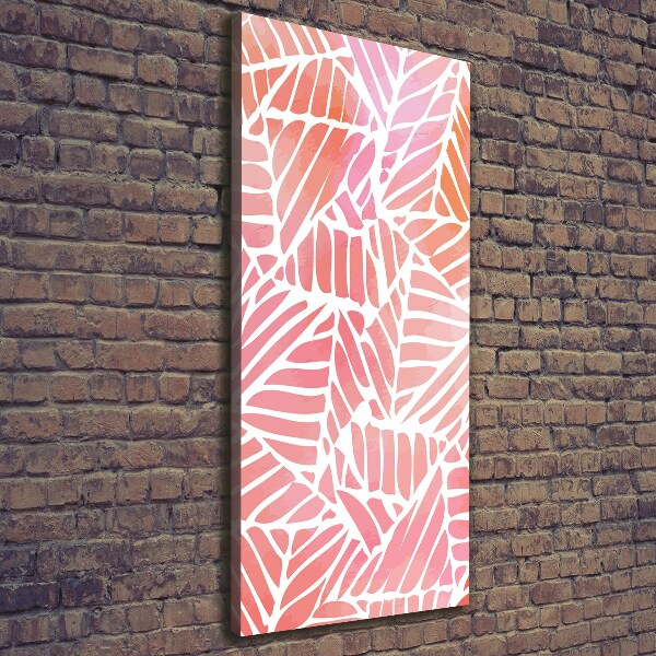 Cuadro moderno en lienzo resistente uv vertical Patrón abstracto