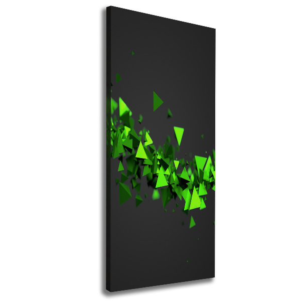 Impresión en lienzo vertical Onda geométrica