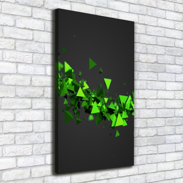 Impresión en lienzo vertical Onda geométrica