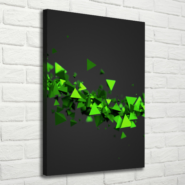 Impresión en lienzo vertical Onda geométrica