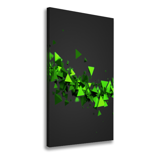 Impresión en lienzo vertical Onda geométrica