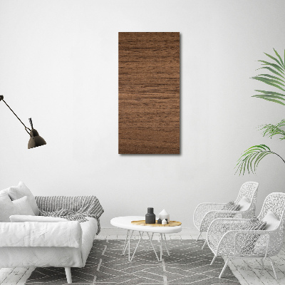 Cuadro moderno en lienzo resistente uv vertical Fondo de madera