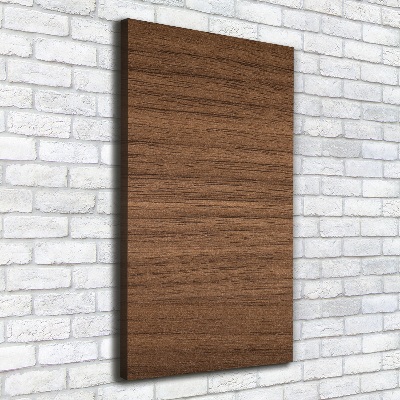 Cuadro moderno en lienzo resistente uv vertical Fondo de madera
