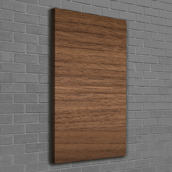 Cuadro moderno en lienzo resistente uv vertical Fondo de madera