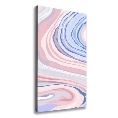 Cuadro moderno en lienzo resistente uv vertical Ondas abstractas