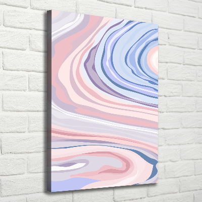 Cuadro moderno en lienzo resistente uv vertical Ondas abstractas