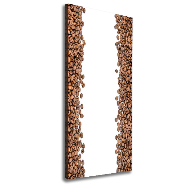 Foto obraz na płótnie do salonu pionowy Ziarna kawy