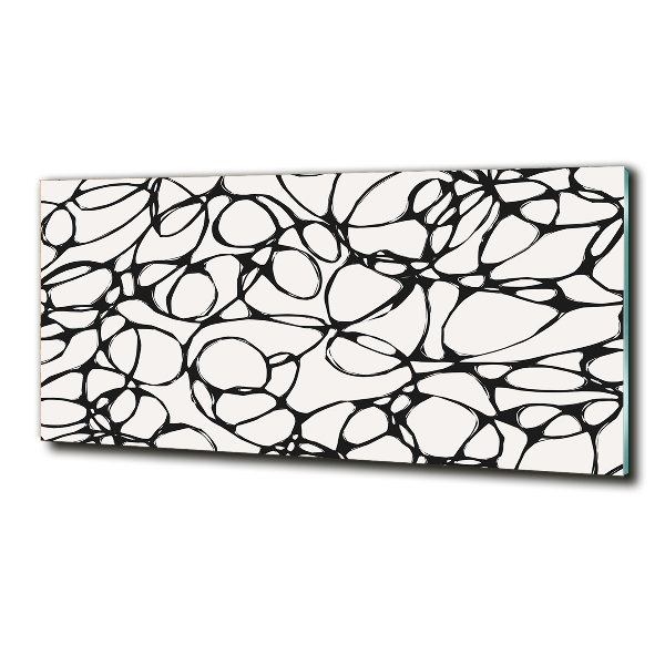 Foto-obraz szklany Chaotyczne kółka