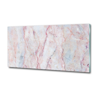 Cuadro de cristal templado moderno horizontal Mármol