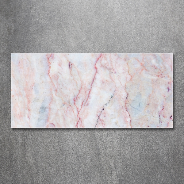 Cuadro de cristal templado moderno horizontal Mármol