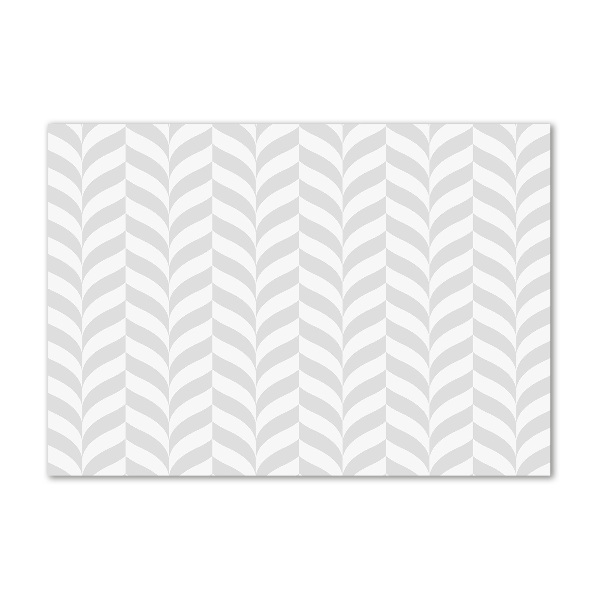 Impresión en cristal con acabado brillante horizontal Fondo geométrico