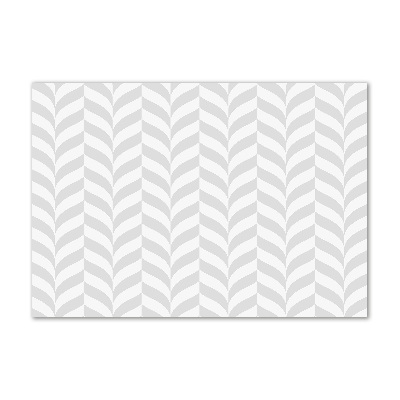 Impresión en cristal con acabado brillante horizontal Fondo geométrico