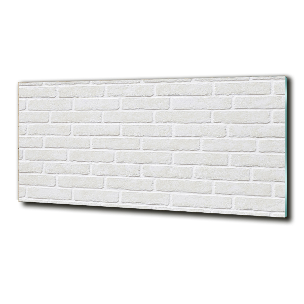 Foto en cristal de alta calidad con impresión uv horizontal pared de ladrillos