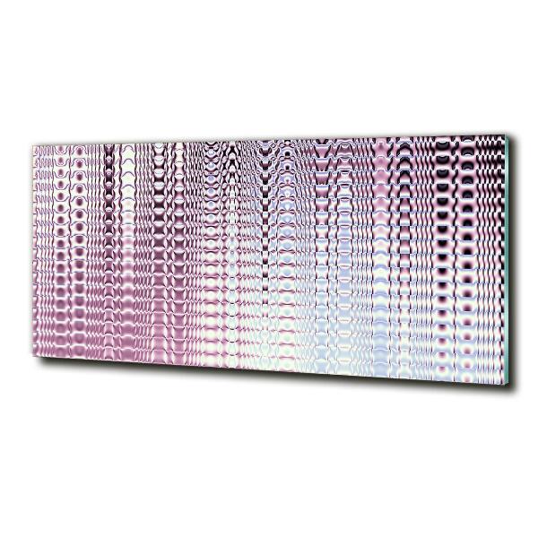 Foto en cristal de alta calidad con impresión uv horizontal Gráficos fractales