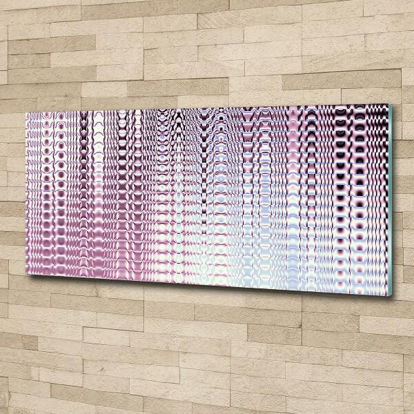 Foto en cristal de alta calidad con impresión uv horizontal Gráficos fractales