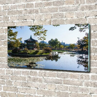Impresión en cristal con acabado brillante horizontal Corea del Sur