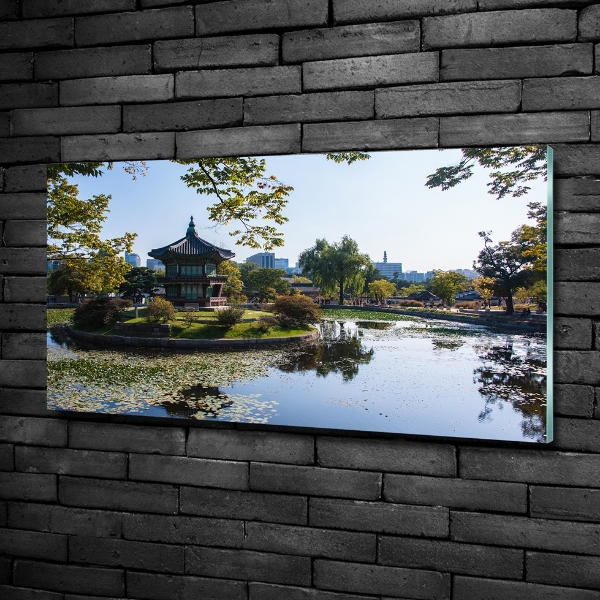 Impresión en cristal con acabado brillante horizontal Corea del Sur