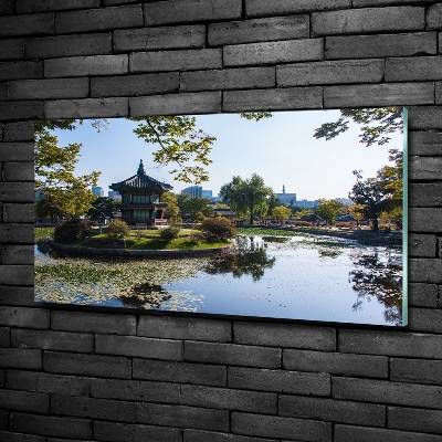Impresión en cristal con acabado brillante horizontal Corea del Sur