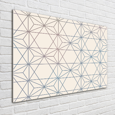 Foto-obraz szklany Geometryczne tło