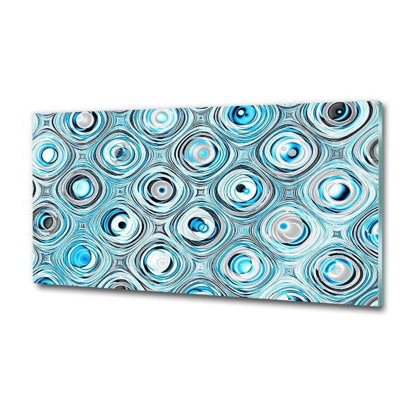 Impresión en cristal con acabado brillante horizontal Gráficos fractales