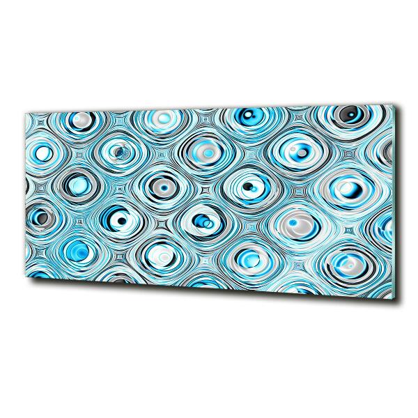 Impresión en cristal con acabado brillante horizontal Gráficos fractales