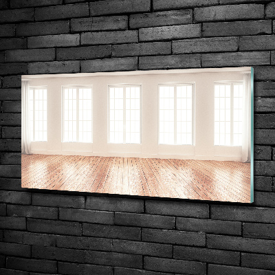 Foto en cristal de alta calidad con impresión uv horizontal Interior luminoso