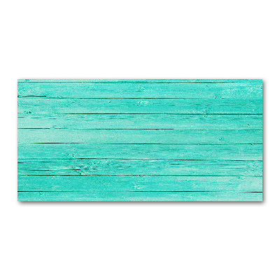 Cuadro de cristal templado moderno horizontal Pizarras verdes