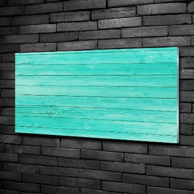 Cuadro de cristal templado moderno horizontal Pizarras verdes