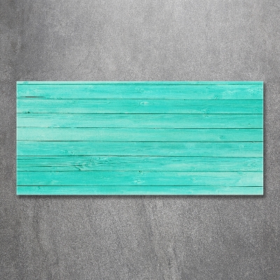 Cuadro de cristal templado moderno horizontal Pizarras verdes