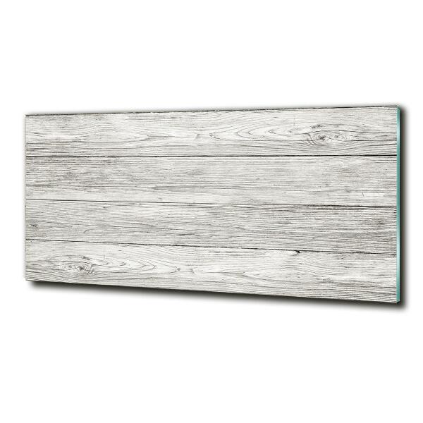 Foto en cristal de alta calidad con impresión uv horizontal Fondo de madera