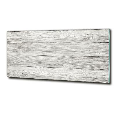 Foto en cristal de alta calidad con impresión uv horizontal Fondo de madera