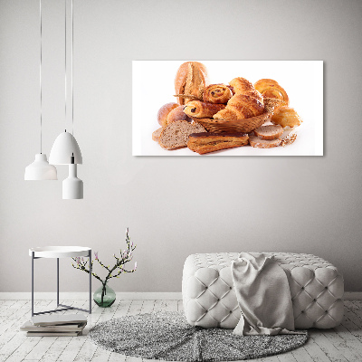 Foto obraz szkło hartowane Pieczywo