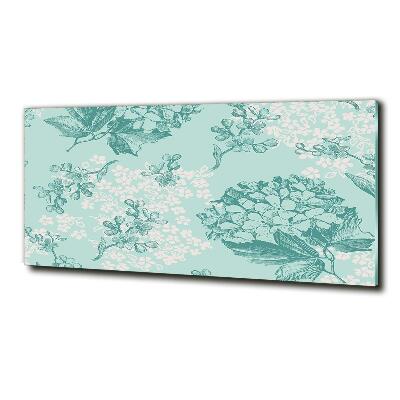 Cuadro decorativo de vidrio para salón horizontal Sin