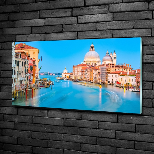 Impresión en cristal con acabado brillante horizontal Venecia, Italia