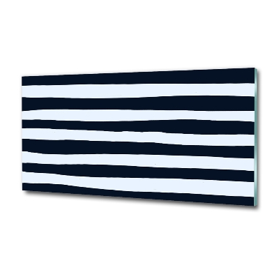 Impresión en cristal con acabado brillante horizontal Fondo rayado