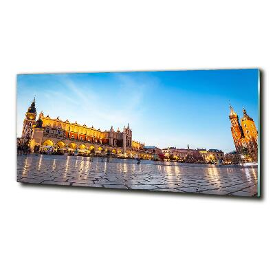 Foto en cristal de alta calidad con impresión uv horizontal Cracovia, Polonia