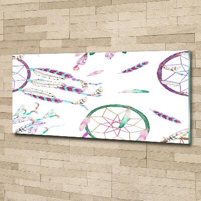 Foto en cristal de alta calidad con impresión uv horizontal Atrapasueños