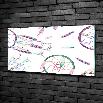 Foto en cristal de alta calidad con impresión uv horizontal Atrapasueños