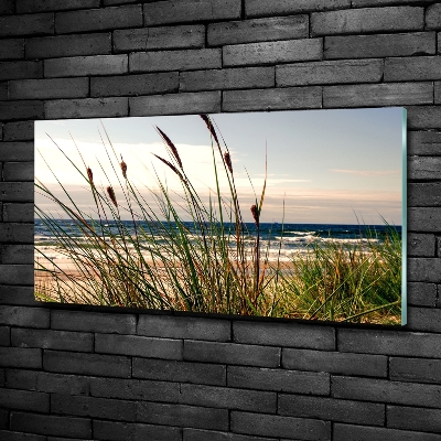 Impresión en cristal con acabado brillante horizontal Dunas costeras