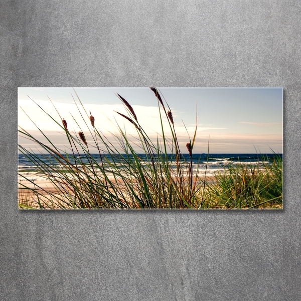 Impresión en cristal con acabado brillante horizontal Dunas costeras